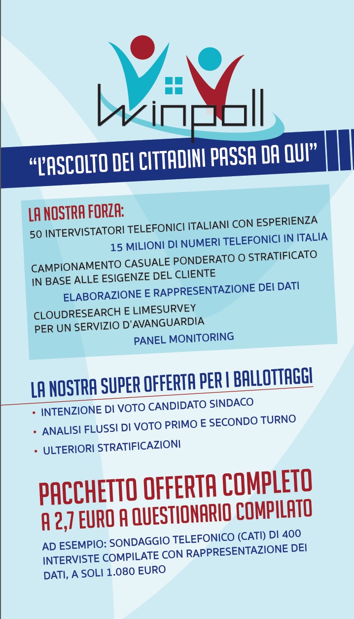 Super Offerta per i Ballottaggi 2016